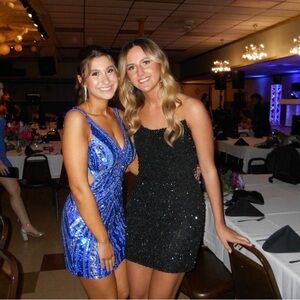 Black pearl ASHLEYlauren dress for sale. Size 6.